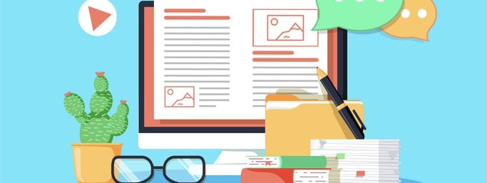 Writing Blog And Making Content For Social Media.