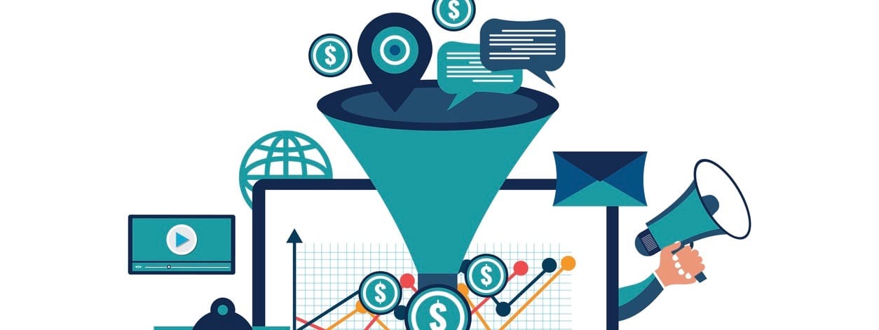Business funnel conversion marketing digital sales funnel