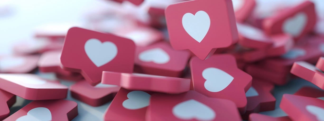 Social media notification icon.