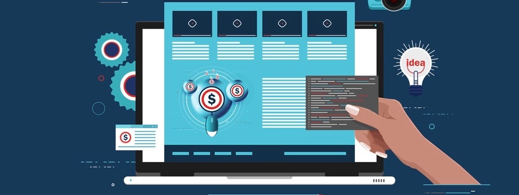 Graphic Design, Responsive Web Design And Development Concept. Web Design Concept