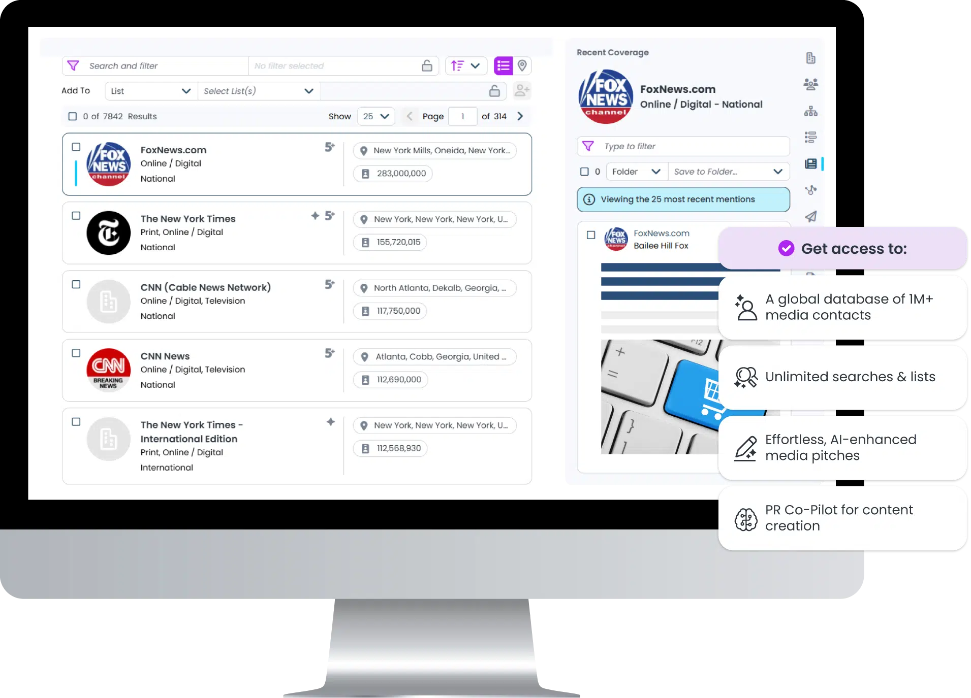 Outlets Media Relations